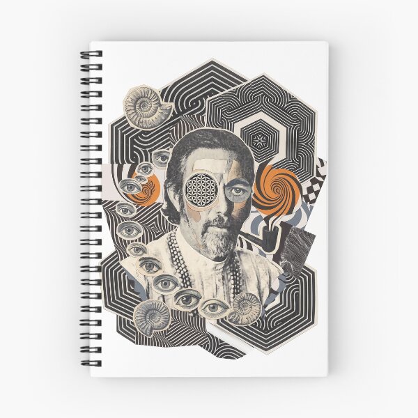 Item preview, Visionary Philosopher Alan Watts designed and sold by Mystikos Art.