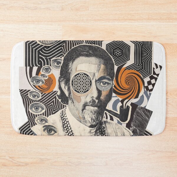 Item preview, Visionary Philosopher Alan Watts designed and sold by Mystikos Art.