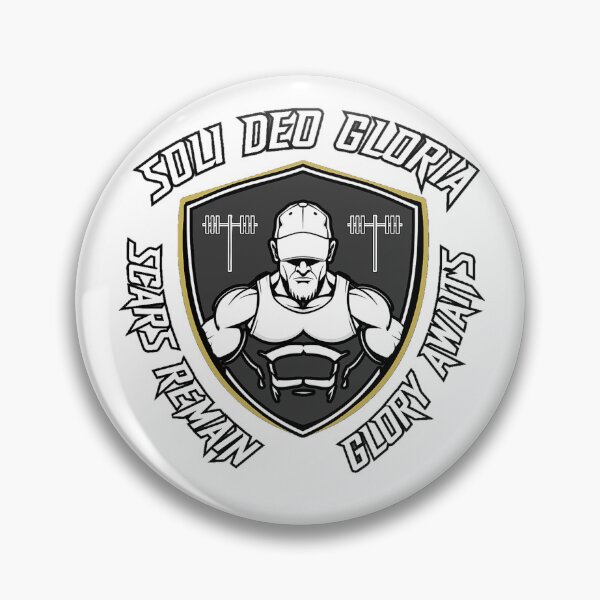 Item preview, Soli Deo Gloria | Scars Remain - Glory Awaits | Christian Gym designed and sold by Bezuiden.