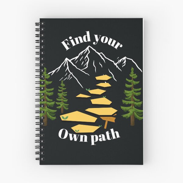 Item preview, Find your own path mountain adventure quote  designed and sold by Krishnacre8.