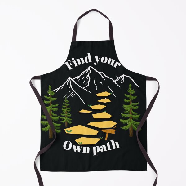 Item preview, Find your own path mountain adventure quote designed and sold by Krishnacre8.