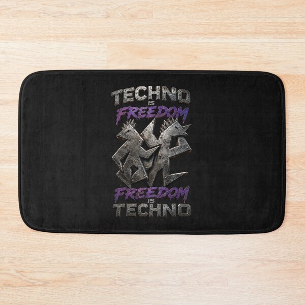 Item preview, Techno is freedom Freedom is techno designed and sold by DAX4ART.