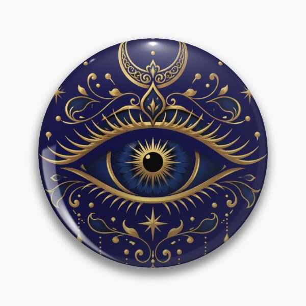 Item preview, Mystic All-Seeing Eye — Celestial Occult Sticker designed and sold by NUFADE.