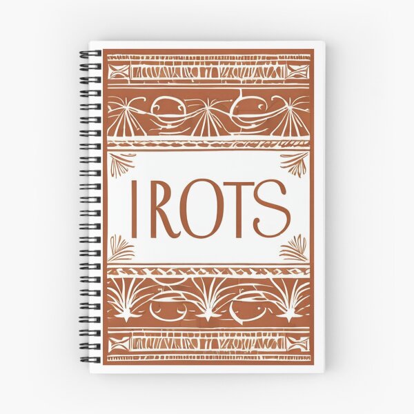 Item preview, Design - Contemporary Ethnic Pattern, Spiritual Dream in Terracotta Bichrome designed and sold by Reverso-Design.