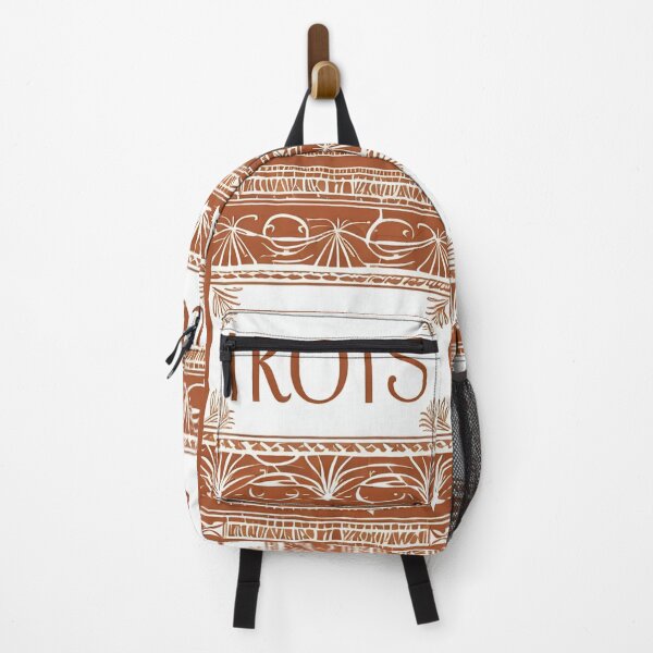 Item preview, Design - Contemporary Ethnic Pattern, Spiritual Dream in Terracotta Bichrome designed and sold by Reverso-Design.