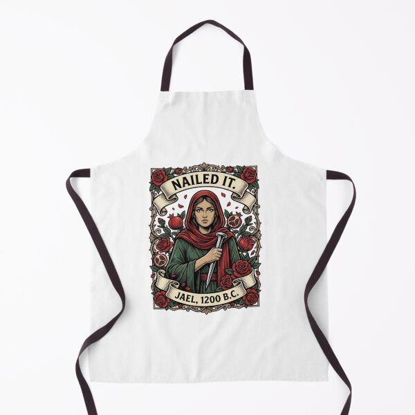 Item preview, Nailed It Jael Biblical Warrior Woman Vintage Art designed and sold by SiarheiYur.