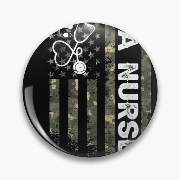 Item preview, VA Nurse Camouflage American Flag Patriotic Nurse Week designed and sold by Gbriel3.
