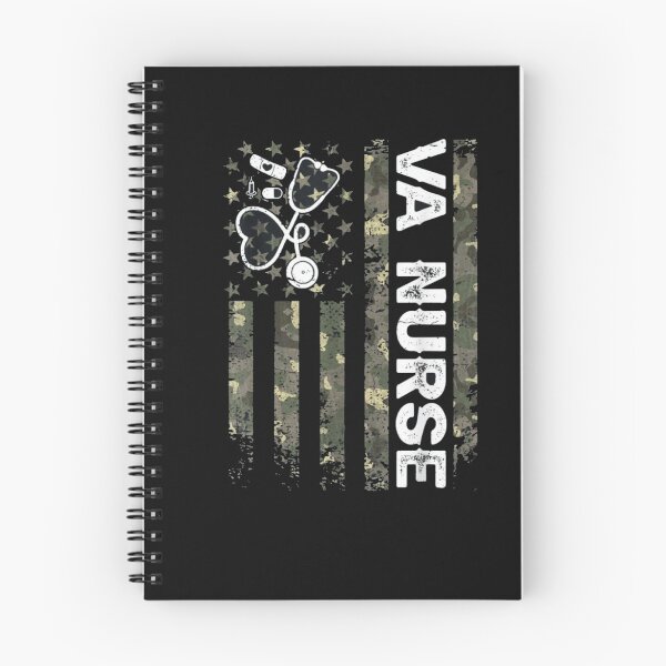 Item preview, VA Nurse Camouflage American Flag Patriotic Nurse Week designed and sold by Gbriel3.