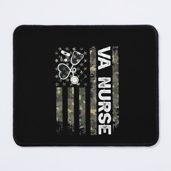 Item preview, VA Nurse Camouflage American Flag Patriotic Nurse Week designed and sold by Gbriel3.