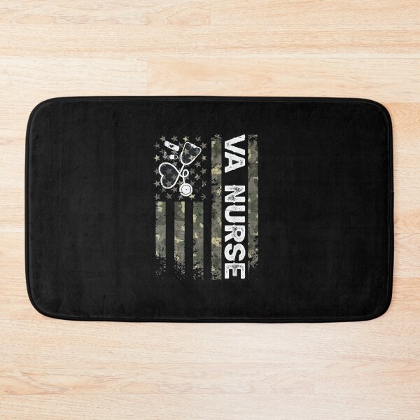 Item preview, VA Nurse Camouflage American Flag Patriotic Nurse Week designed and sold by Gbriel3.