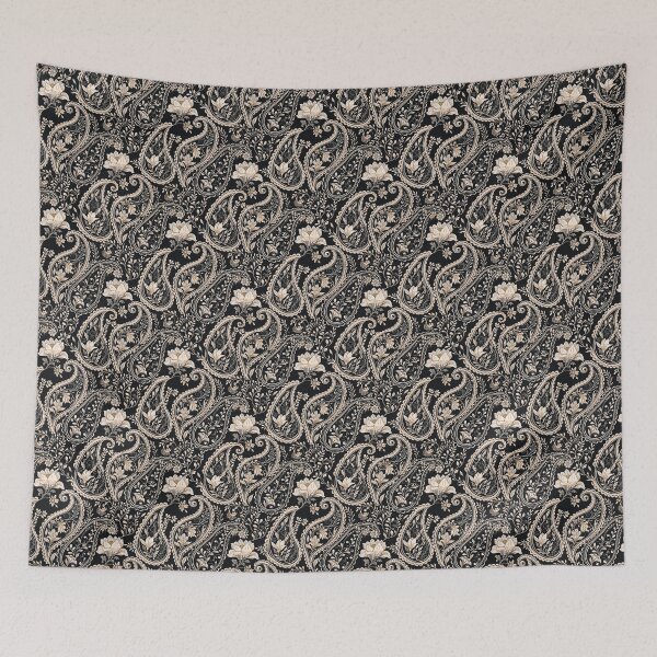 Item preview, Midnight Magnolia Paisley designed and sold by Designbes.