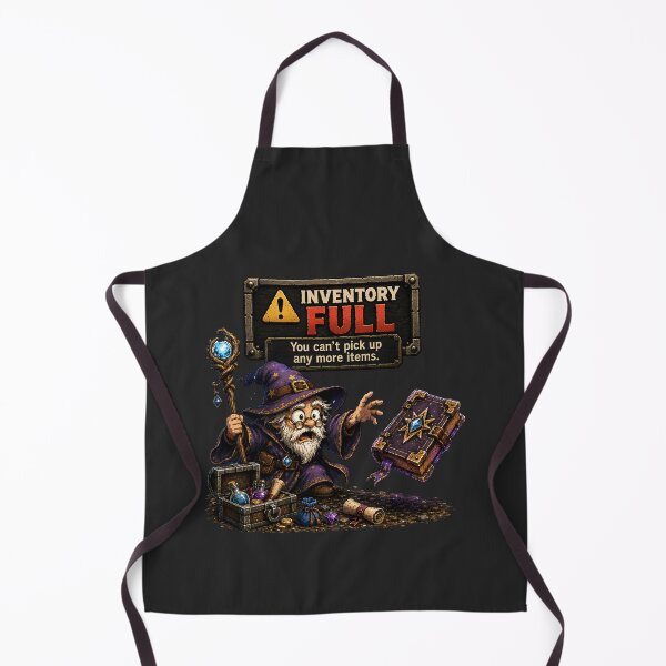 Item preview, Inventory Full Wizard – You Can't Pick Up Any More Items designed and sold by PXEpic.
