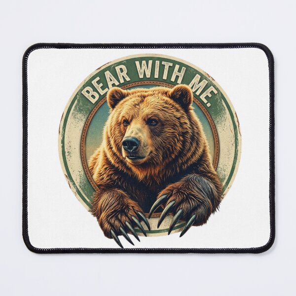Item preview, Bear With Me designed and sold by RisingWolfStudio.