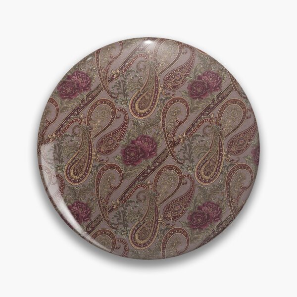 Item preview, Velvet Peony Paisley designed and sold by Designbes.
