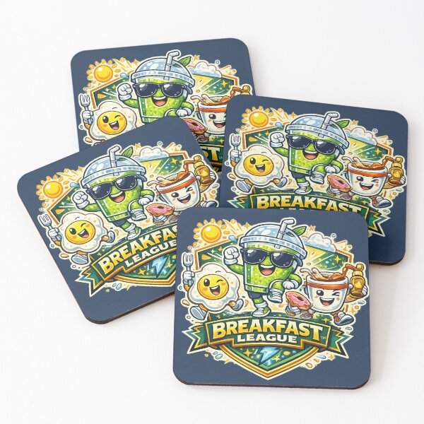 Item preview, Breakfast League Badge designed and sold by BROHLine Studio.