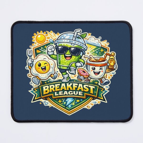 Item preview, Breakfast League Badge designed and sold by BROHLine Studio.