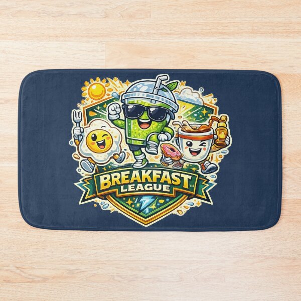 Item preview, Breakfast League Badge designed and sold by BROHLine Studio.