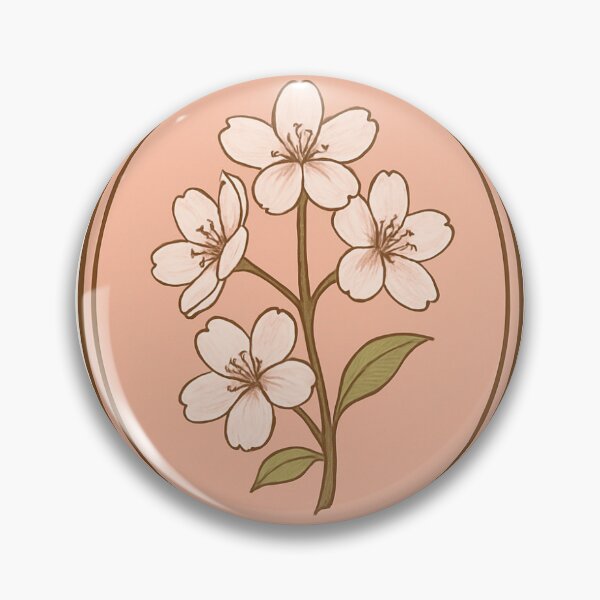 Item preview, Vintage Botanical Cherry Blossom Postage Stamp Design                          designed and sold by MKTreasures.