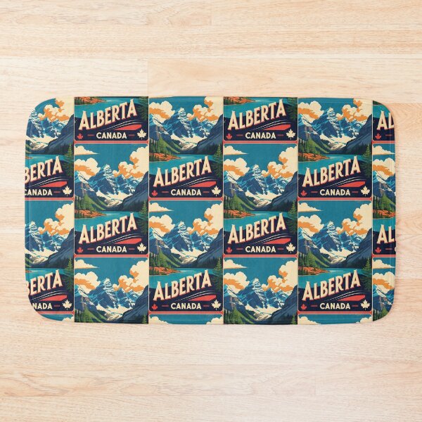 Item preview, Alberta Edmonton Calgary Canada Vintage Travel Tourism designed and sold by TravelersGems.