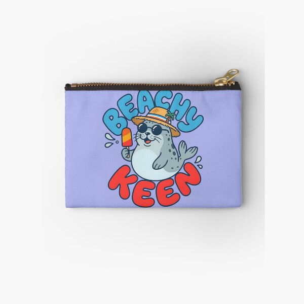 Item preview, Beachy Keen – Cute Seal Summer Design designed and sold by Sea Gem.