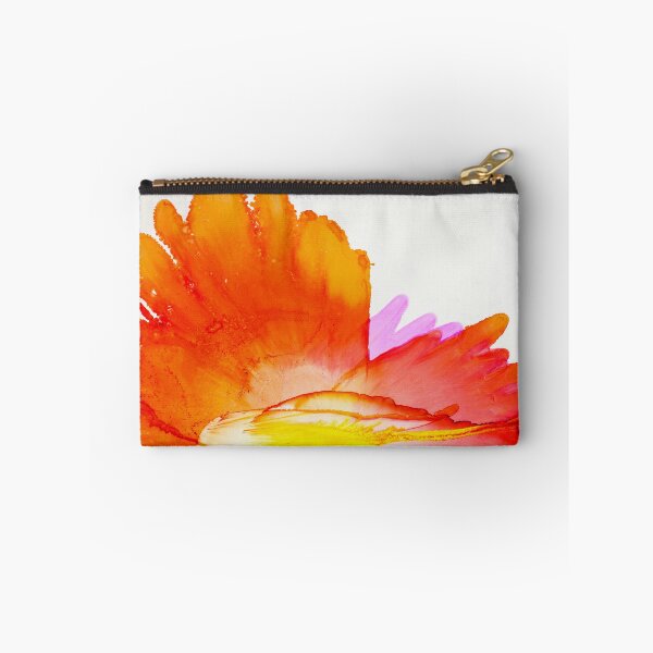 Item preview, Fiery Bloom – Vibrant Orange and Pink Watercolor Flower designed and sold by BuckaBaby.