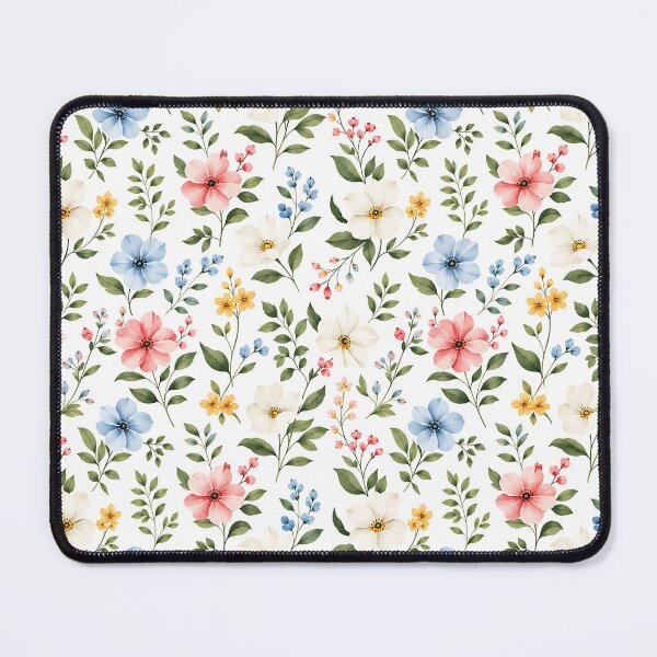 Item preview, Watercolor Wildflower Seamless Pattern Botanical designed and sold by Aureva Arts Shop.