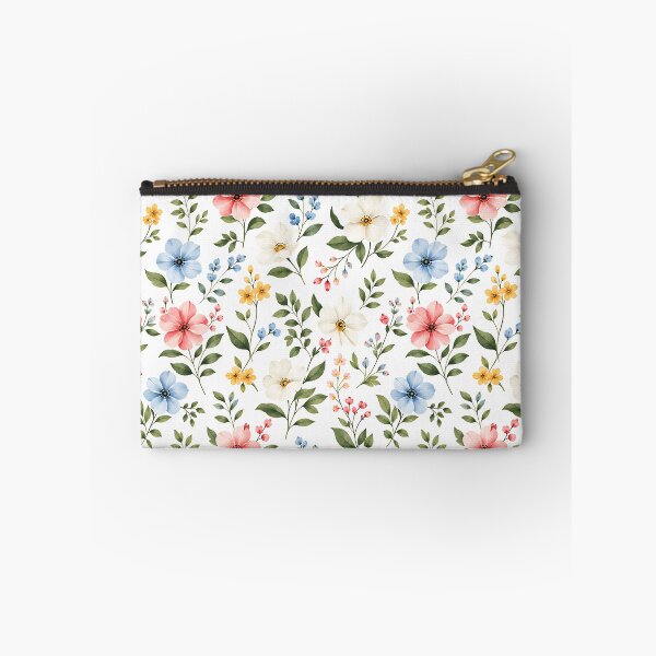 Item preview, Watercolor Wildflower Seamless Pattern Botanical designed and sold by Aureva Arts Shop.