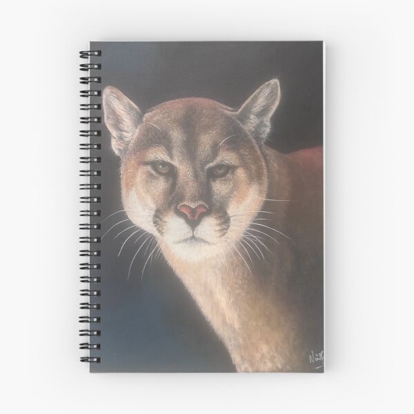 Item preview, Mystic Cougar Night Stalker Acrylic Painting designed and sold by Artdesrapides.