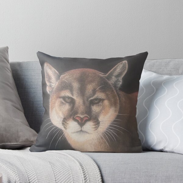 Item preview, Mystic Cougar Night Stalker Acrylic Painting designed and sold by Artdesrapides.