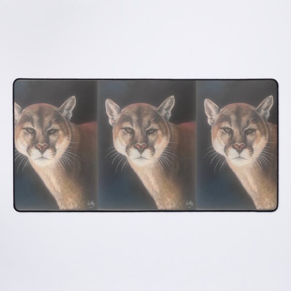 Item preview, Mystic Cougar Night Stalker Acrylic Painting designed and sold by Artdesrapides.