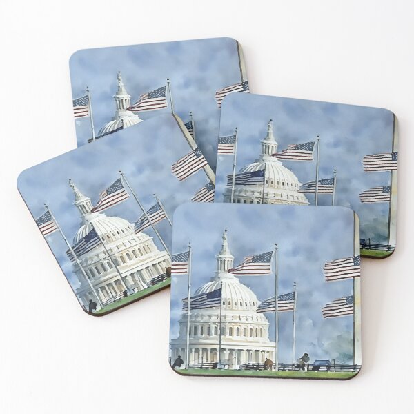 Item preview, Monuments and Capitols designed and sold by RCWatercolours.