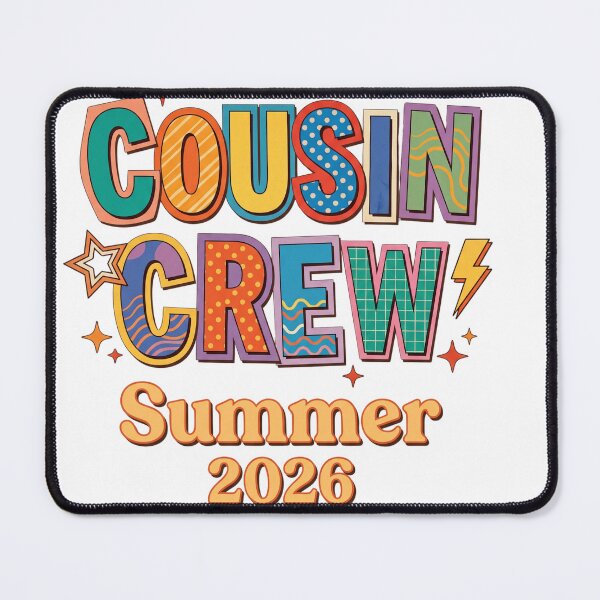 Item preview, Cousin Crew Retro Summer Vacation 2026 Groovy Family Trip designed and sold by Omarmadani.