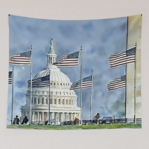 Item preview, Monuments and Capitols designed and sold by RCWatercolours.