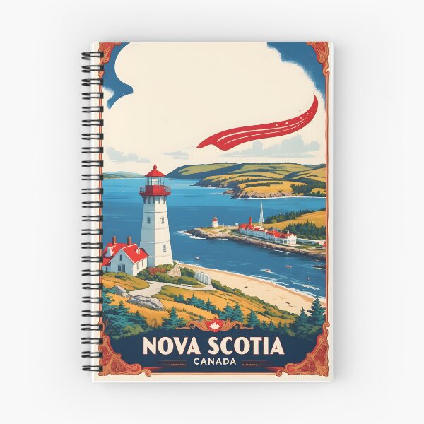 Item preview, Nova Scotia Canada Vintage Travel Tourism designed and sold by TravelersGems.