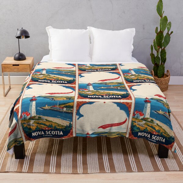 Item preview, Nova Scotia Canada Vintage Travel Tourism designed and sold by TravelersGems.