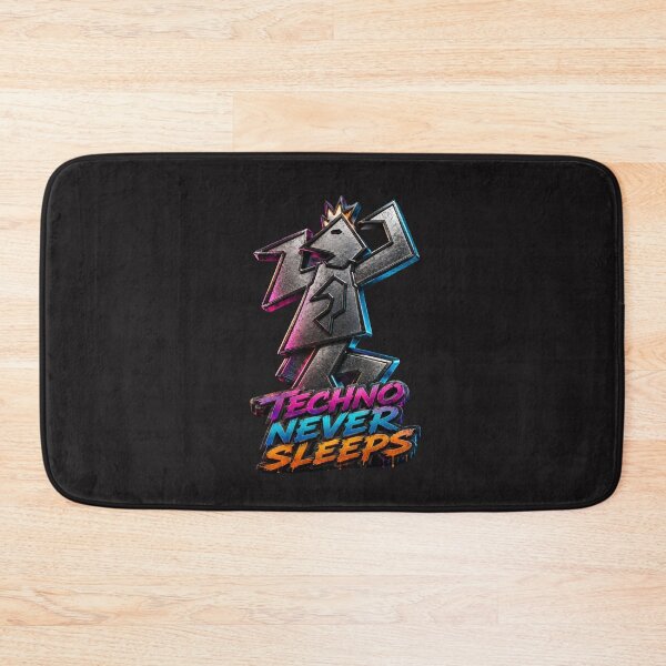 Item preview, Techno never sleeps designed and sold by DAX4ART.