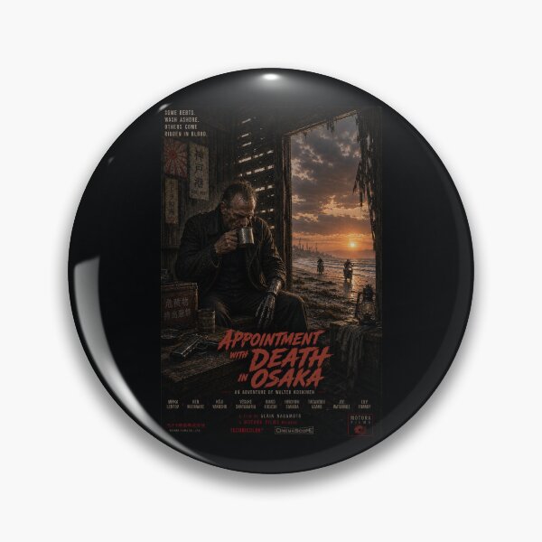Item preview, Appointment with Death in Osaka, Fictional Neo-Noir Movie Poster designed and sold by Histoire s du Cinéma B.