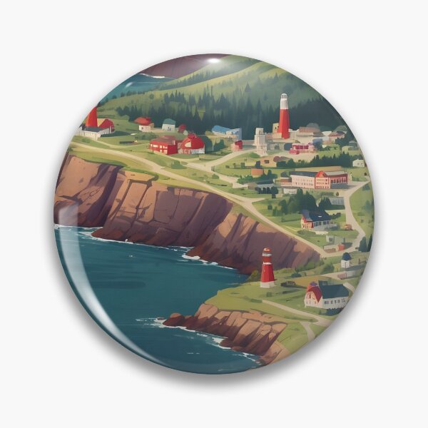 Item preview, Newfoundland and Labrador Canada Vintage Travel Tourism designed and sold by TravelersGems.