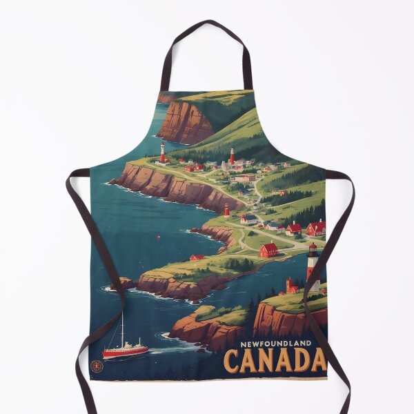 Item preview, Newfoundland and Labrador Canada Vintage Travel Tourism designed and sold by TravelersGems.