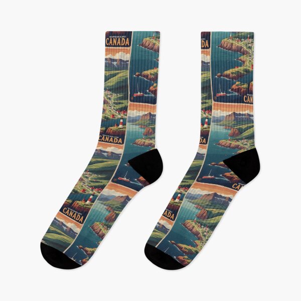 Item preview, Newfoundland and Labrador Canada Vintage Travel Tourism designed and sold by TravelersGems.