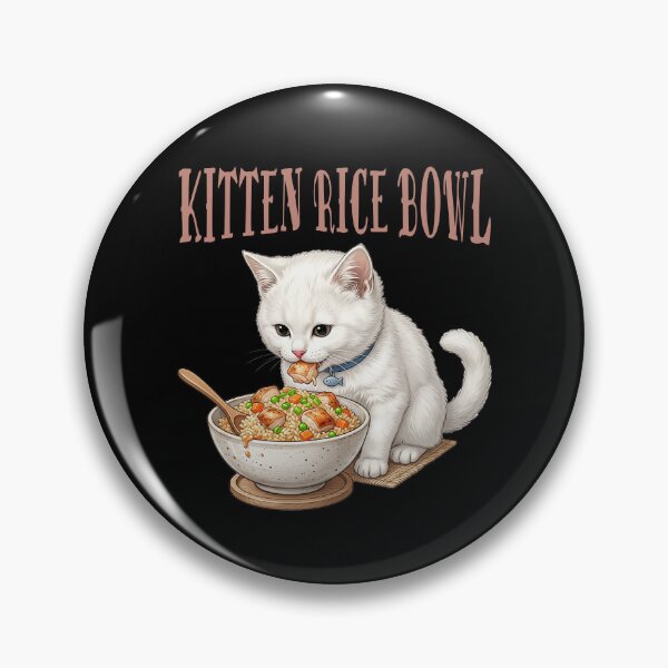 Item preview, Kitten Rice Bowl designed and sold by ReneMM.