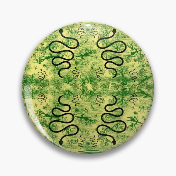 Item preview, Mystical Emerald Serpent and Forest Witchcore Pattern designed and sold by ThiagoSDantas.