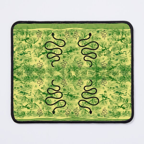 Item preview, Mystical Emerald Serpent and Forest Witchcore Pattern designed and sold by ThiagoSDantas.