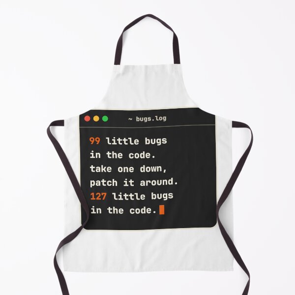 Item preview, 99 Little Bugs In The Code Take One Down Funny Programmer designed and sold by LGTM Supply.
