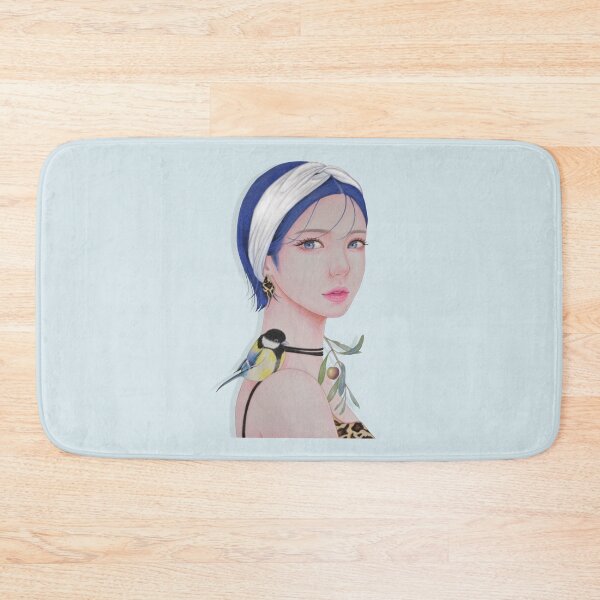 Item preview, Blue Headscarf Girl designed and sold by KJAStudio.