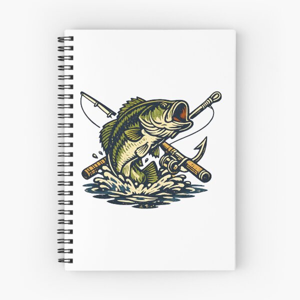 Item preview, Vintage Fishing Club Bass Fish Retro Emblem Outdoor Adventure designed and sold by Artycom.