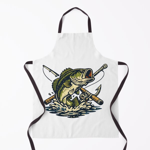 Item preview, Vintage Fishing Club Bass Fish Retro Emblem Outdoor Adventure designed and sold by Artycom.