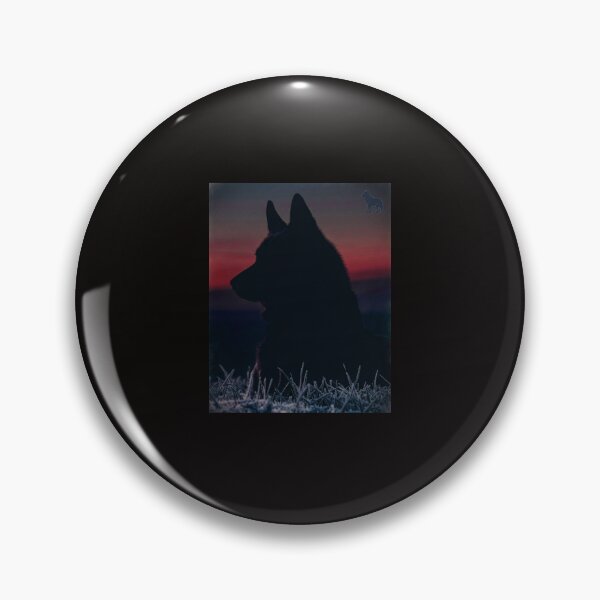 Item preview, Twilight Sentinel - German Shepherd Sunset Silhouette designed and sold by 63Hotpeppers.