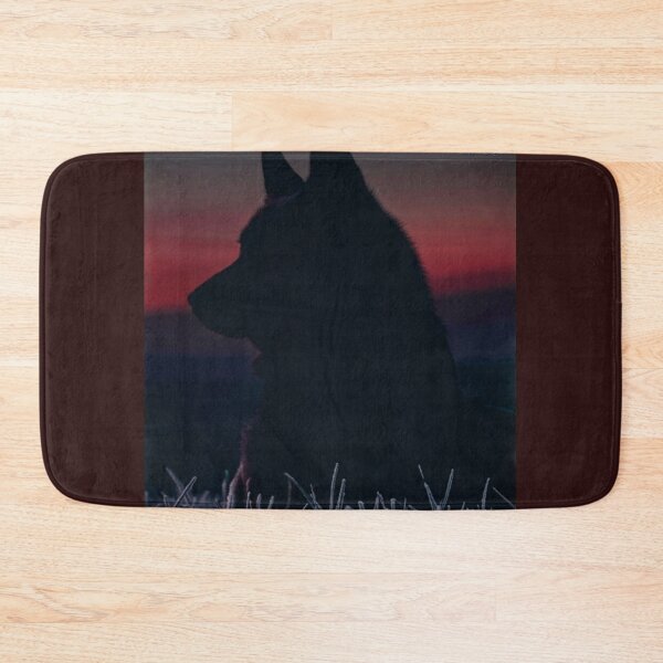 Item preview, Twilight Sentinel - German Shepherd Sunset Silhouette designed and sold by 63Hotpeppers.