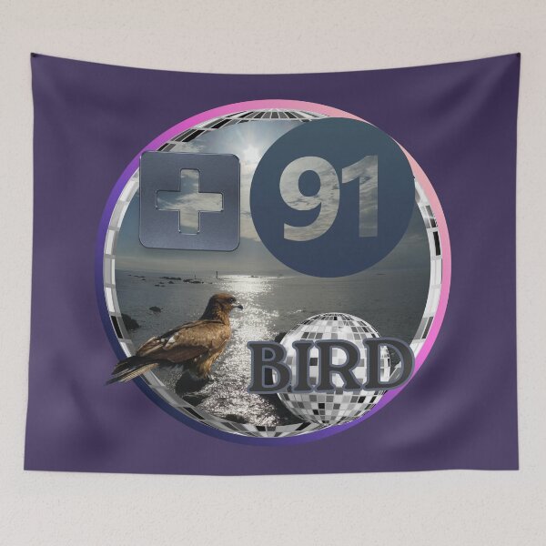 Item preview, +91BIRD BB Logo: Morito Sea Turtle All Black Edition designed and sold by Plus91BIRD.